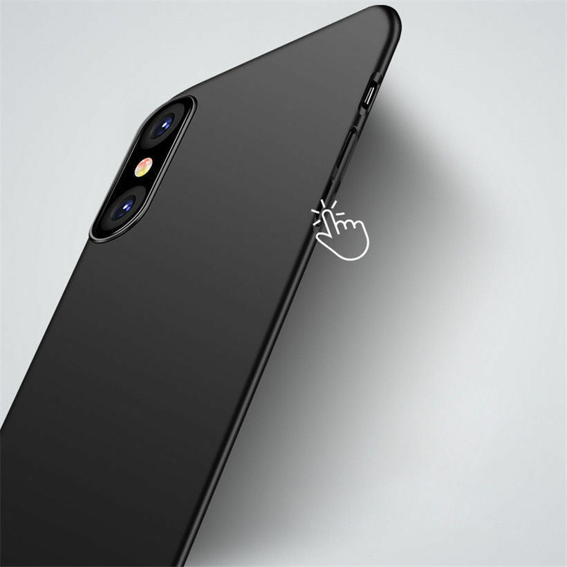 Shockproof Ultra Slim Matte Back Skin Case For iPhone - carolay.co