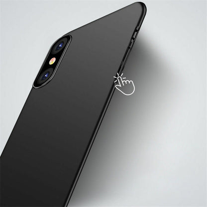 Shockproof Ultra Slim Matte Back Skin Case For iPhone - carolay.co