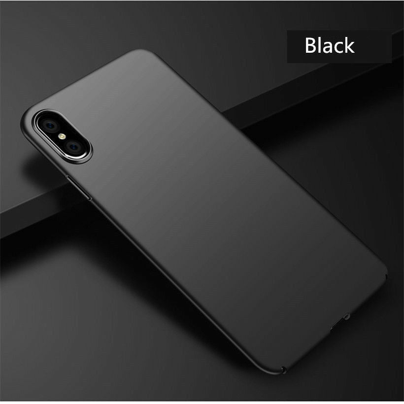 Shockproof Ultra Slim Matte Back Skin Case For iPhone - carolay.co