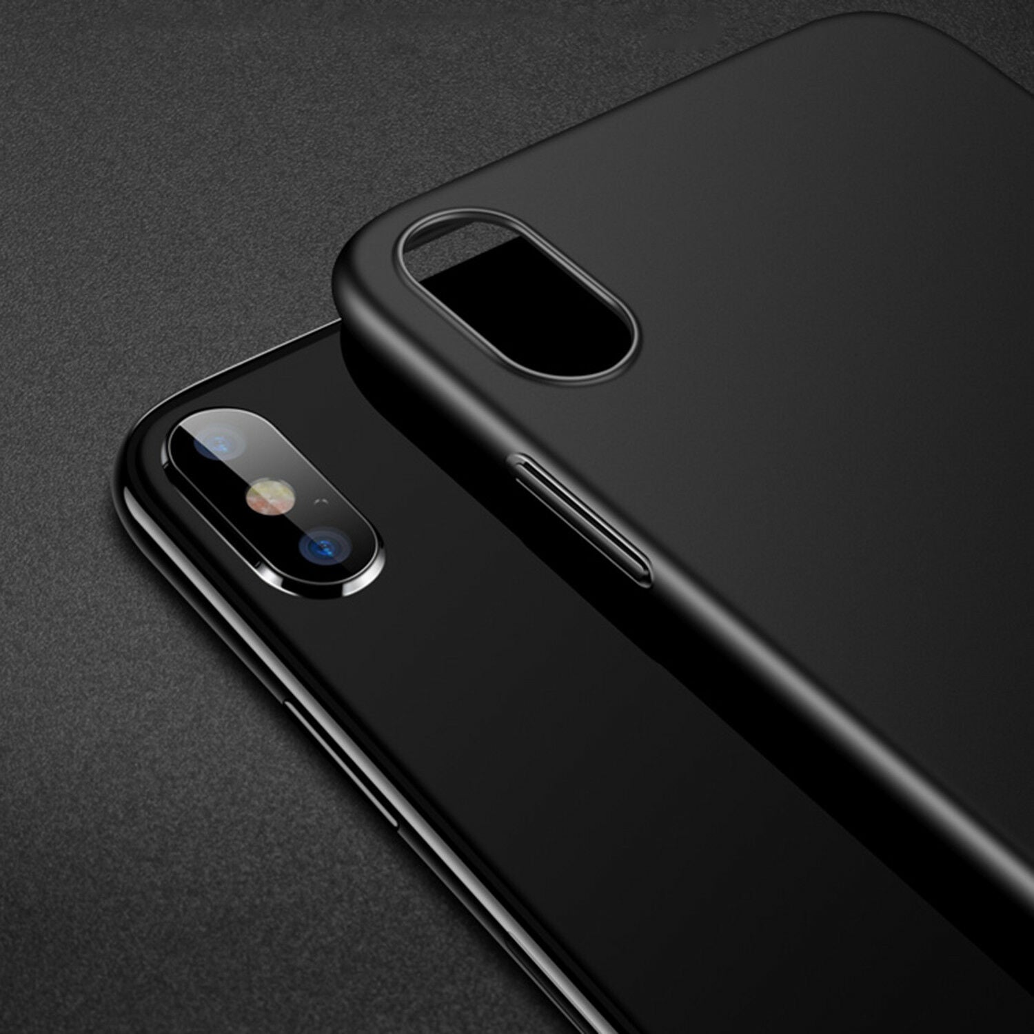Shockproof Ultra Slim Matte Back Skin Case For iPhone - carolay.co