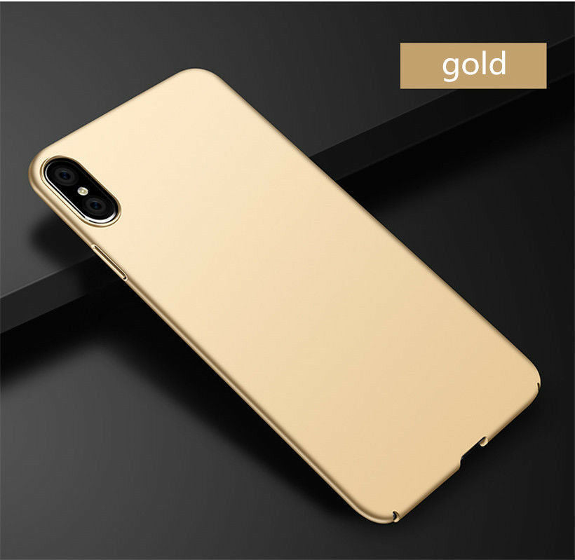 Shockproof Ultra Slim Matte Back Skin Case For iPhone - carolay.co