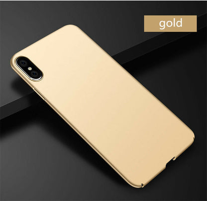 Shockproof Ultra Slim Matte Back Skin Case For iPhone - carolay.co