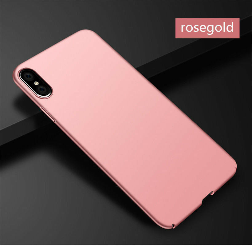 Shockproof Ultra Slim Matte Back Skin Case For iPhone - carolay.co