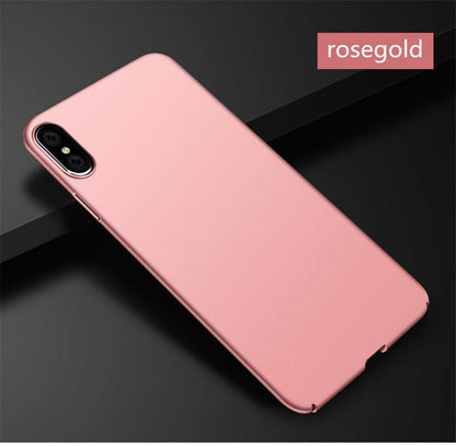 Shockproof Ultra Slim Matte Back Skin Case For iPhone - carolay.co