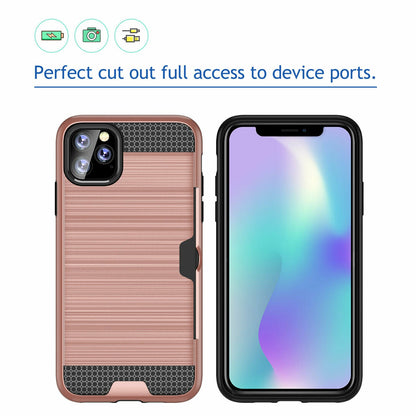 Shockproof Wallet Credit Card Pocket Holder Case For iPhone - carolay.co