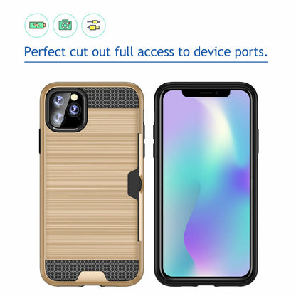 Shockproof Wallet Credit Card Pocket Holder Case For iPhone - carolay.co