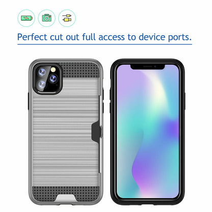 Shockproof Wallet Credit Card Pocket Holder Case For iPhone - carolay.co