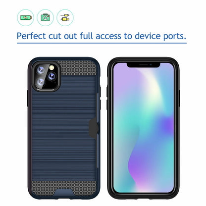 Shockproof Wallet Credit Card Pocket Holder Case For iPhone - carolay.co