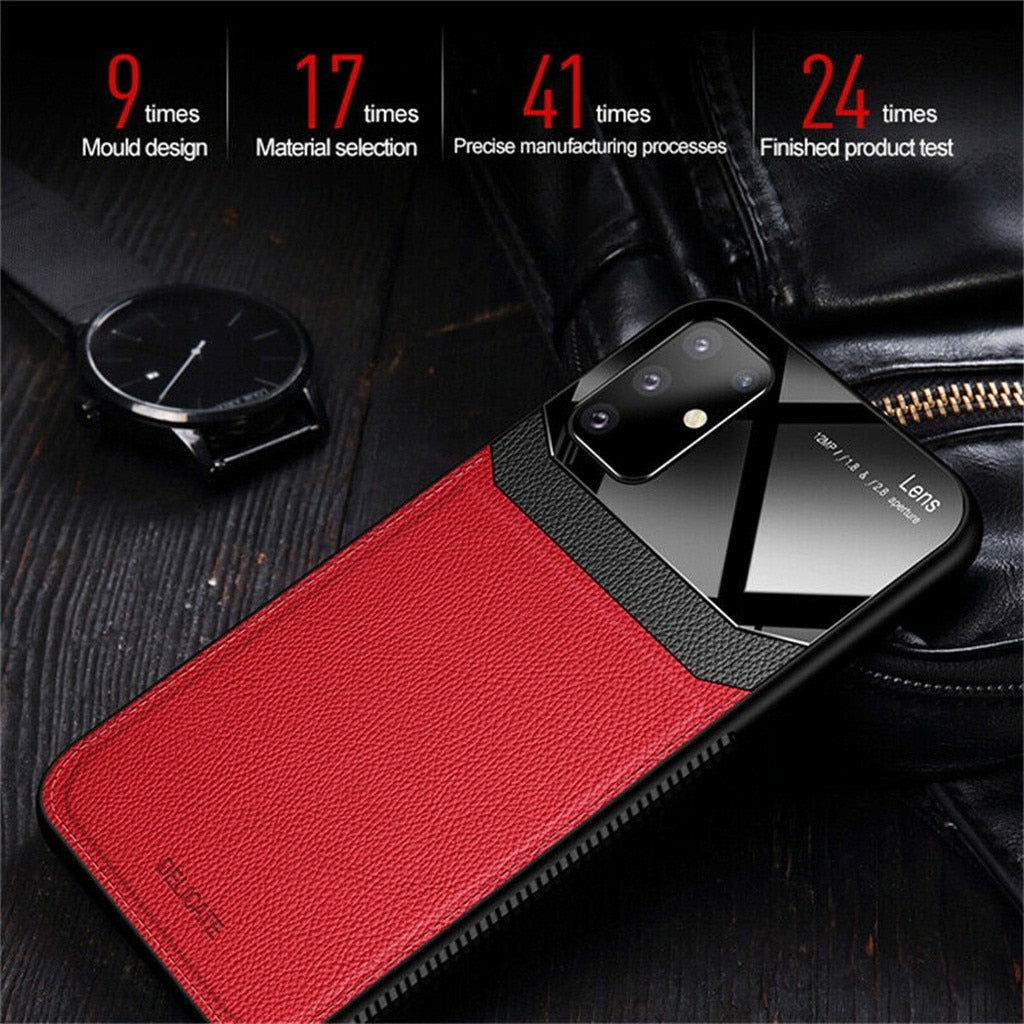 Silicone Mirror Protect Camera Hybrid Case Cover For Samsung - carolay.co