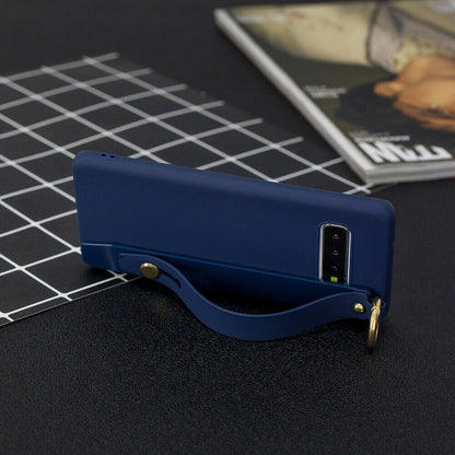Silicone Soft Stand Cover+Wrist Strap For Samsung Galaxy - carolay.co