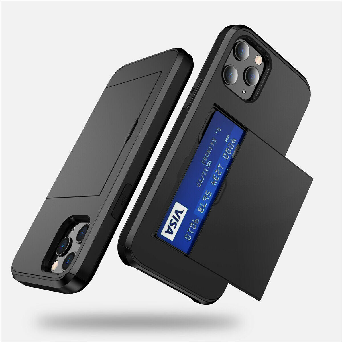 Slide Wallet Case Card Holder for iPhone - carolay.co