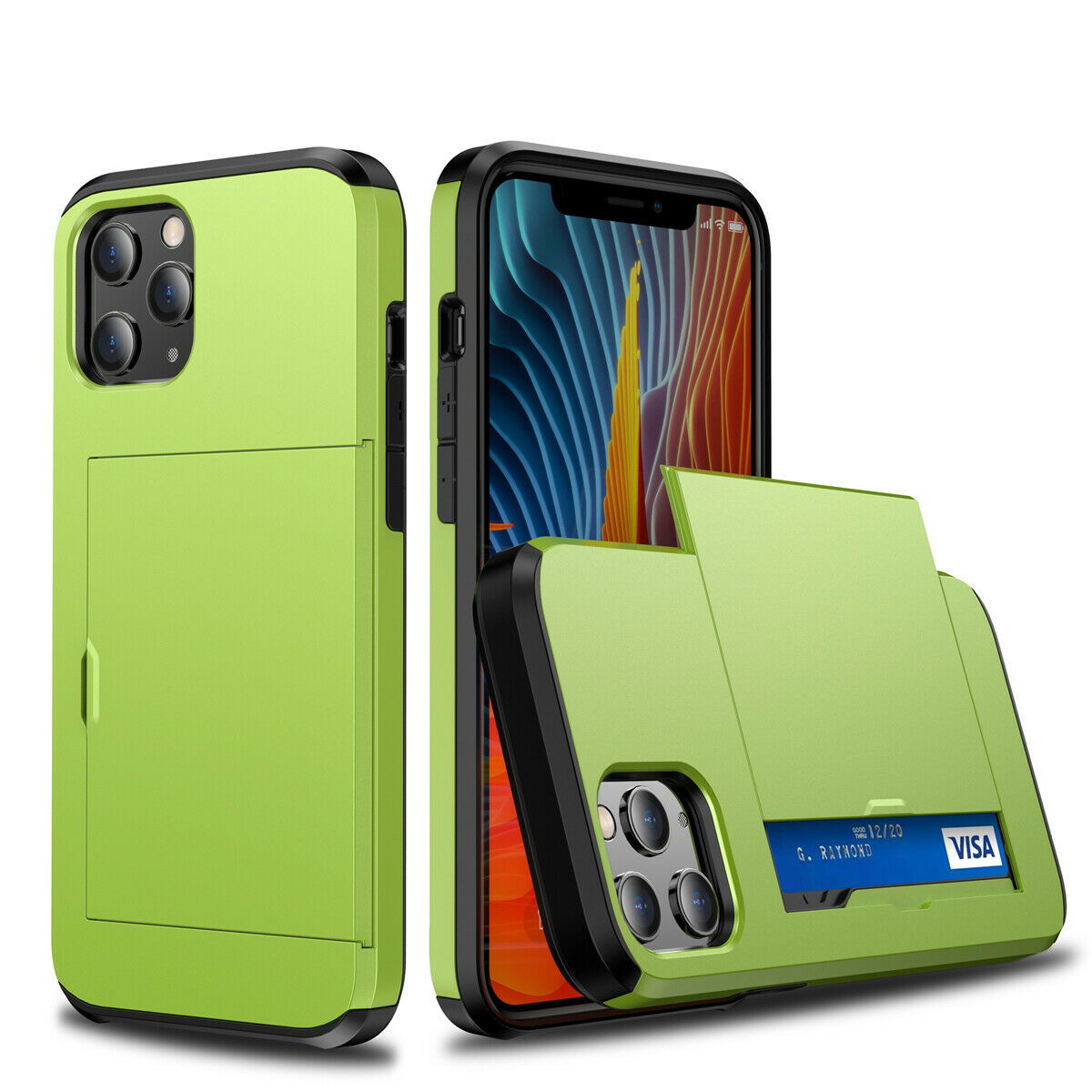 Slide Wallet Case Card Holder for iPhone - carolay.co