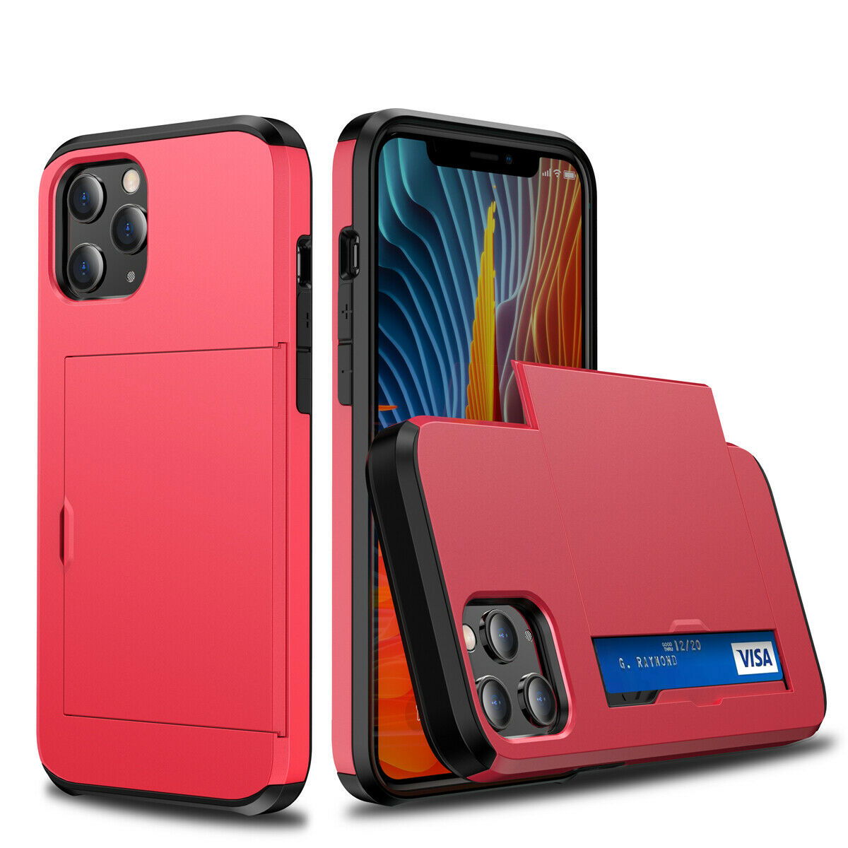 Slide Wallet Case Card Holder for iPhone - carolay.co