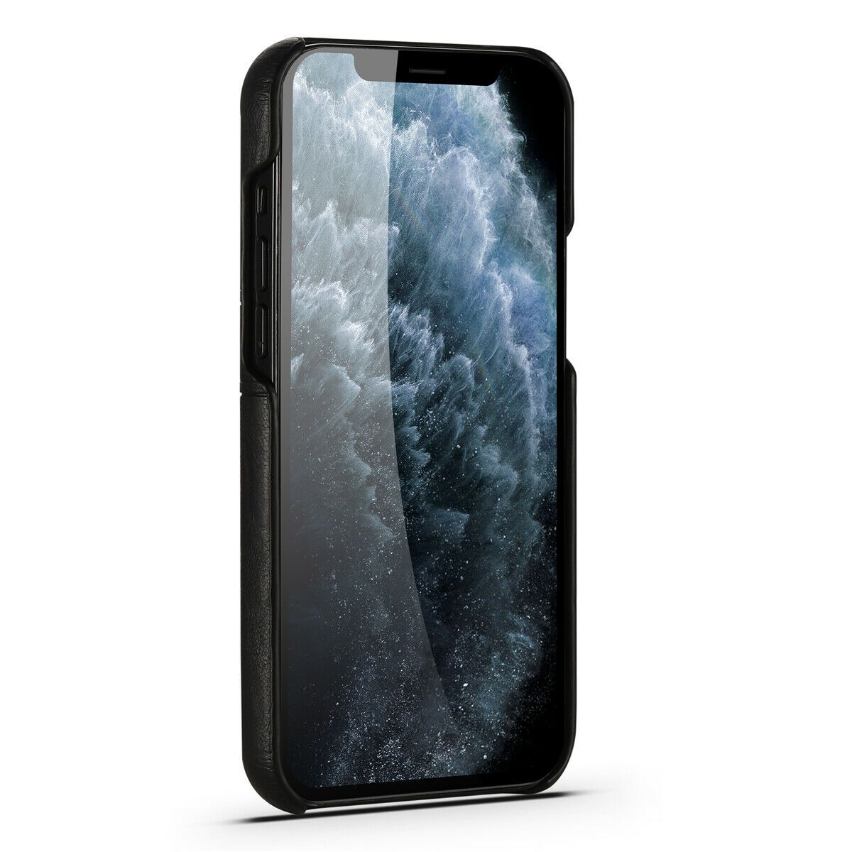 Slim Back Leather Card Case For iPhone - carolay.co