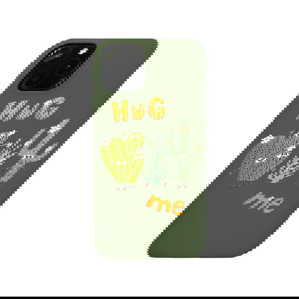 Slim Cute Rubber Soft Silicone Cactus Pattern Case For iPhone - carolay.co