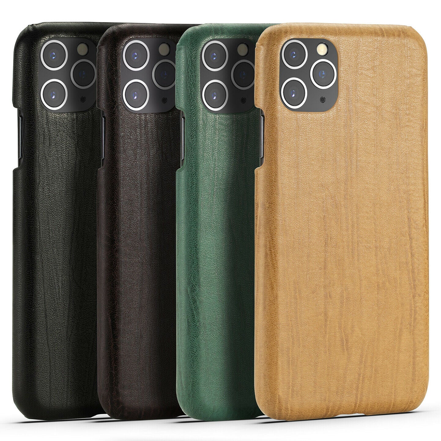 Slim Hybrid Leather Back Case Skin For iPhone - carolay.co