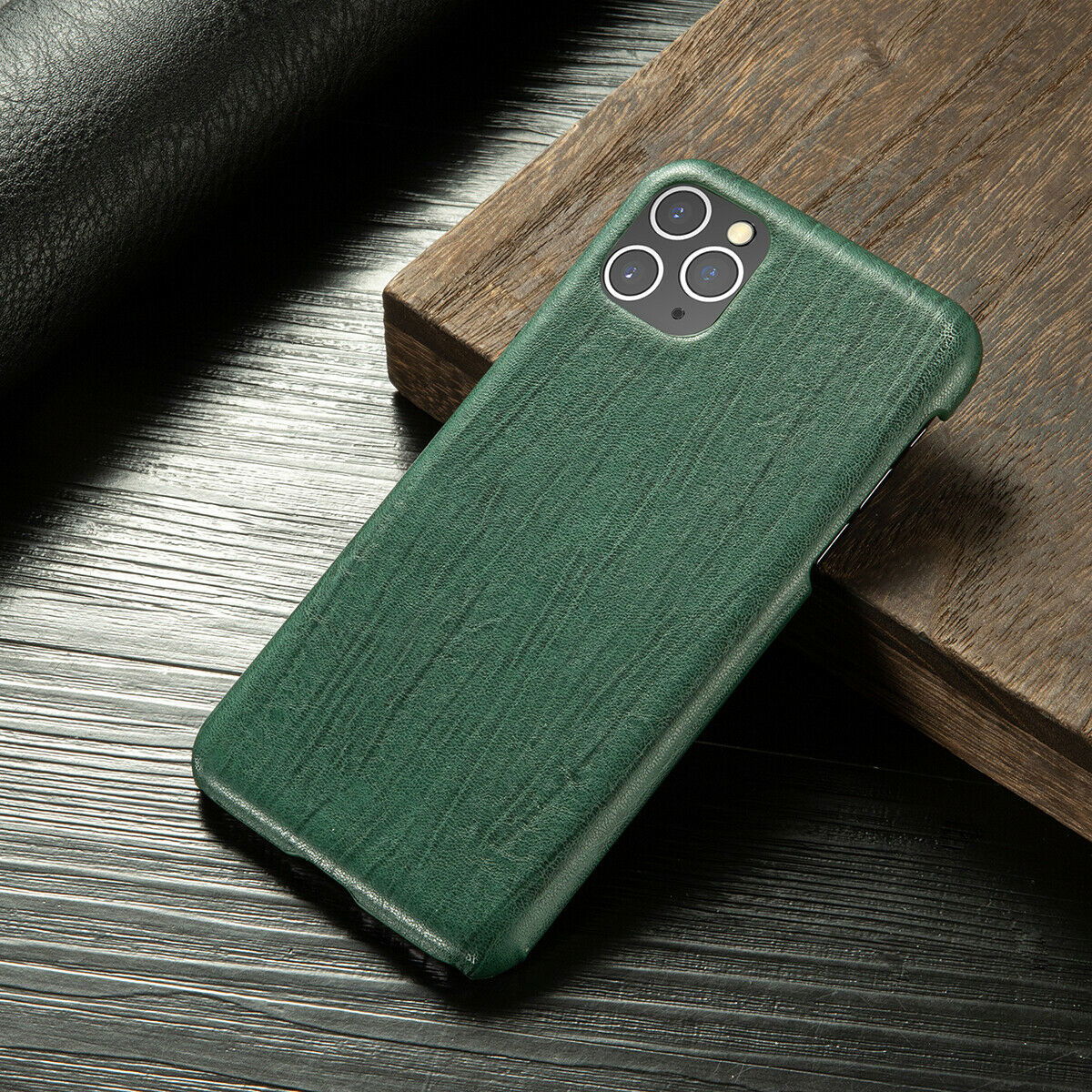 Slim Hybrid Leather Back Case Skin For iPhone - carolay.co