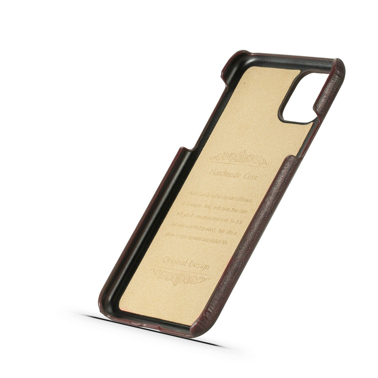 Slim Hybrid Leather Back Case Skin For iPhone - carolay.co
