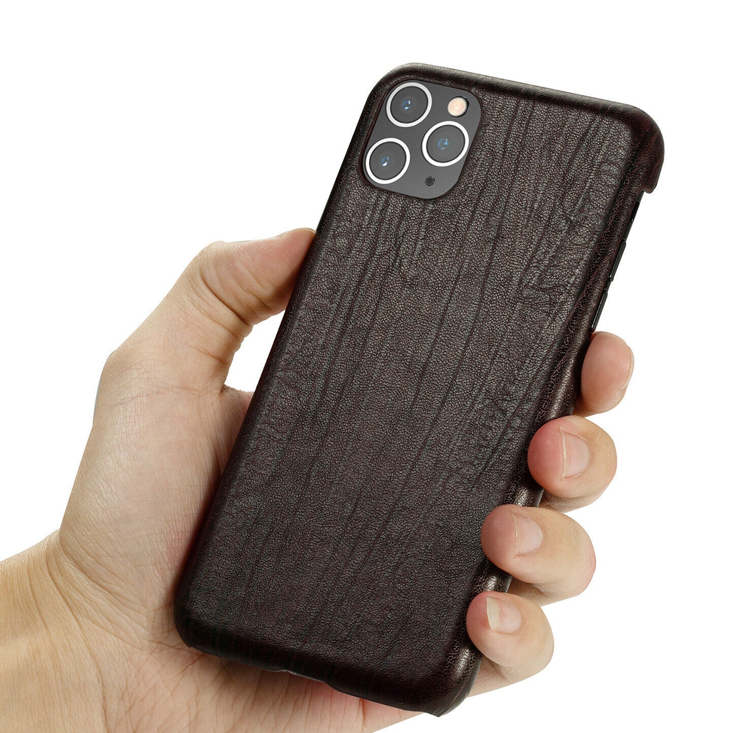 Slim Hybrid Leather Back Case Skin For iPhone - carolay.co
