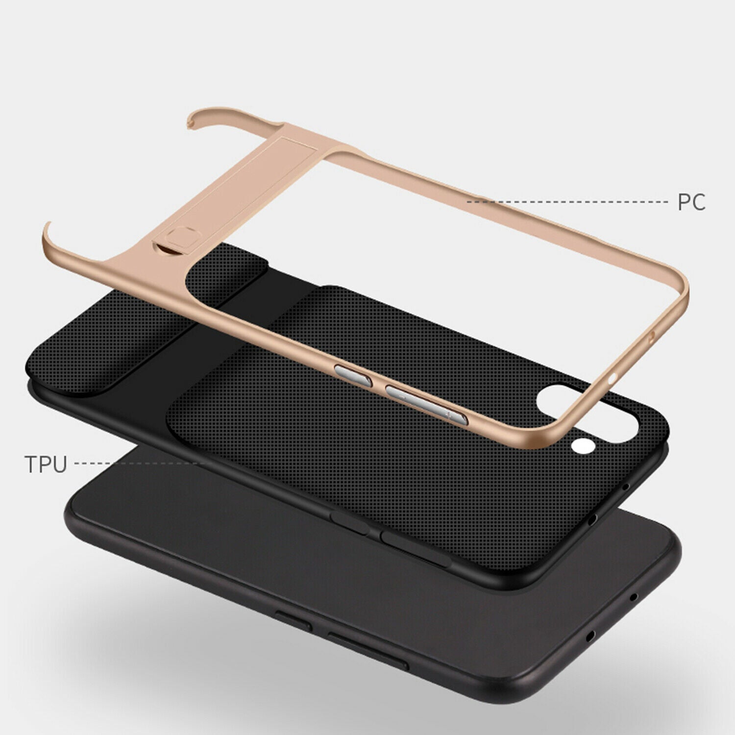 Slim Rugged Shockproof Armor Kickstand Case For Samsung Galaxy - carolay.co