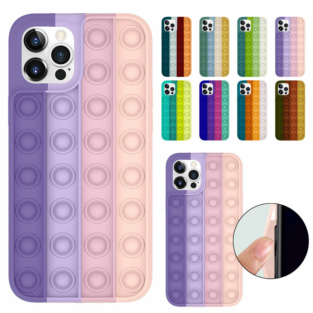 Slim Silicone Shockproof Case For iPhone - carolay.co