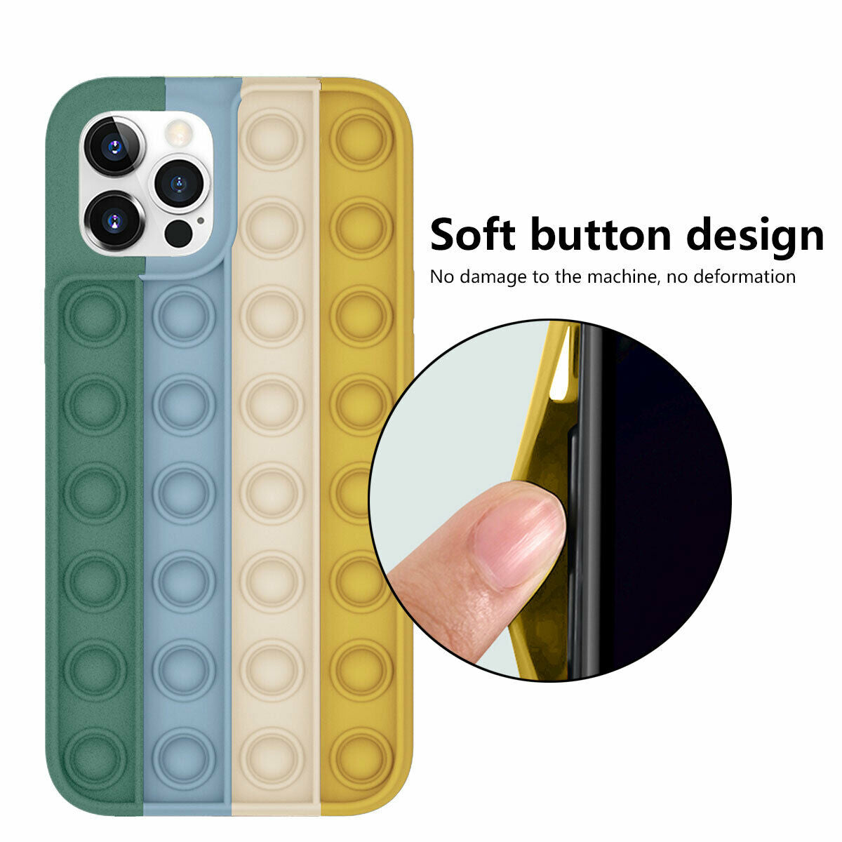 Slim Silicone Shockproof Case For iPhone - carolay.co