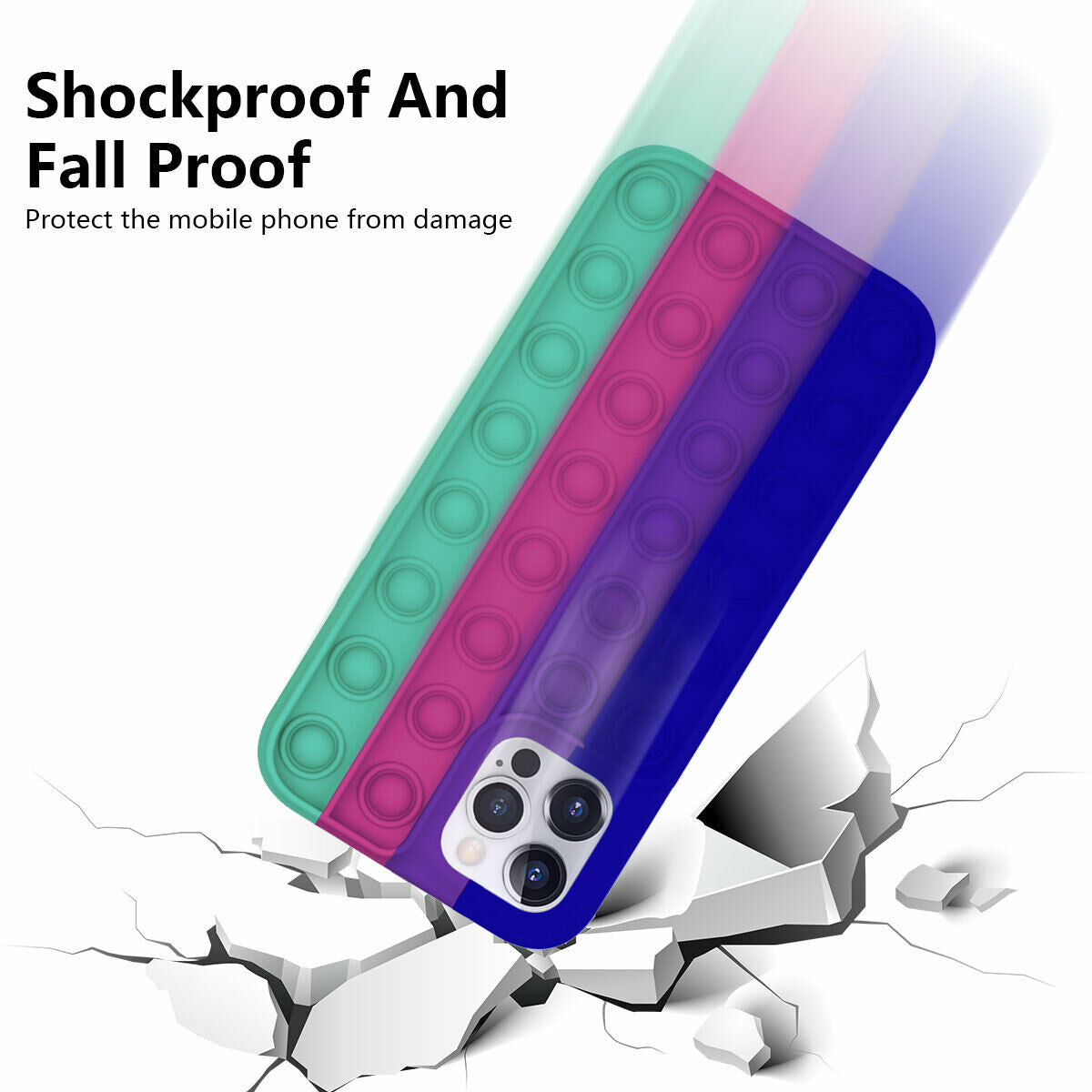 Slim Silicone Shockproof Case For iPhone - carolay.co