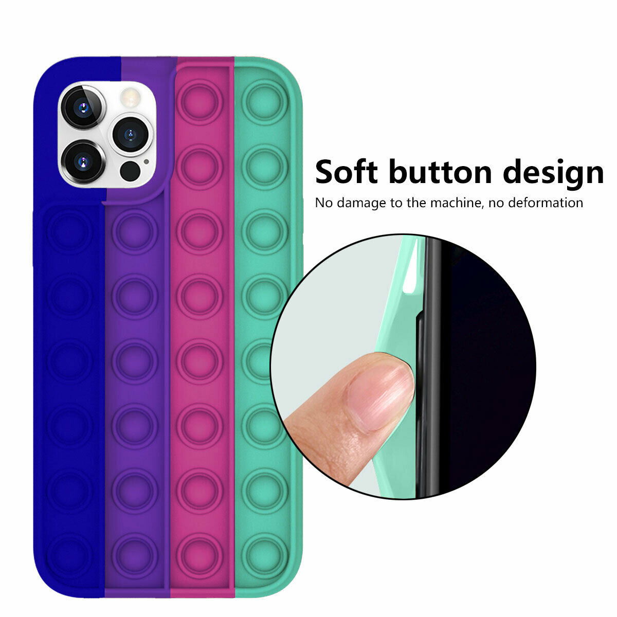 Slim Silicone Shockproof Case For iPhone - carolay.co