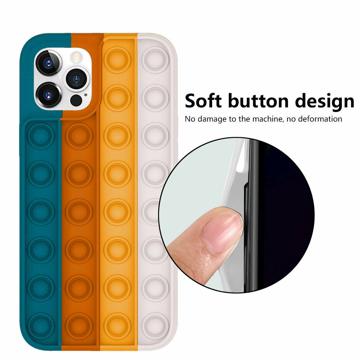 Slim Silicone Shockproof Case For iPhone - carolay.co