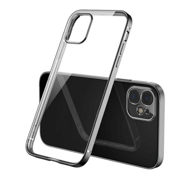 Soft Back Cover Transparent Shockproof For iPhone - carolay.co