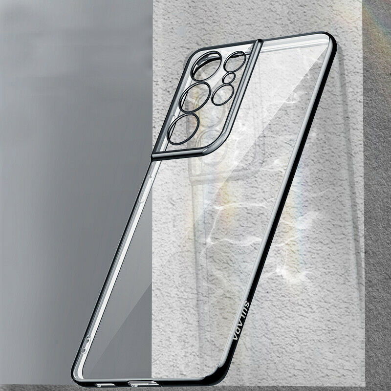 Soft Clear Plating Back Case For Samsung Galaxy series - carolay.co