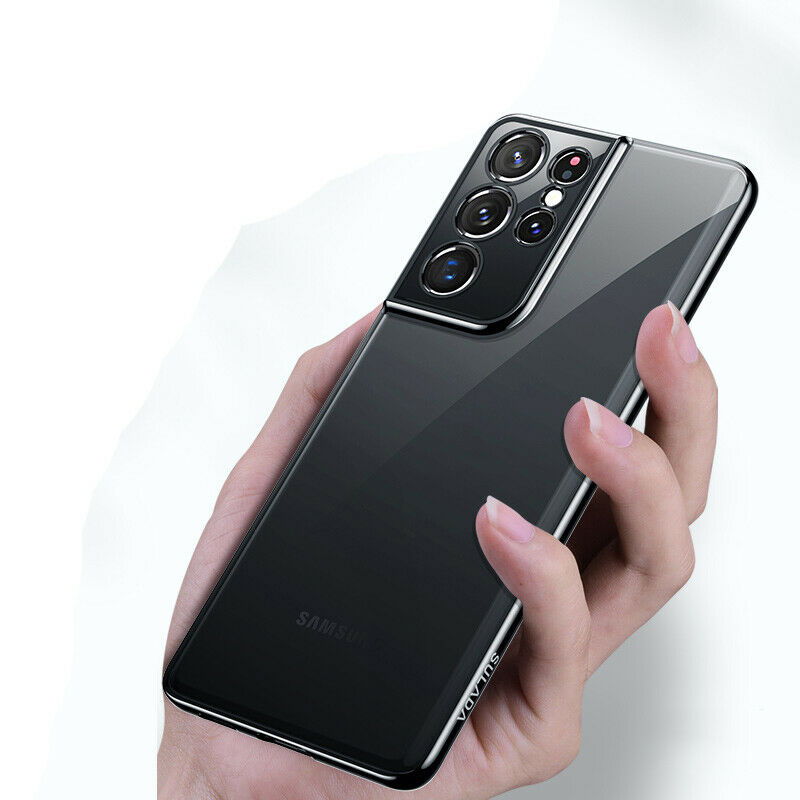 Soft Clear Plating Back Case For Samsung Galaxy series - carolay.co