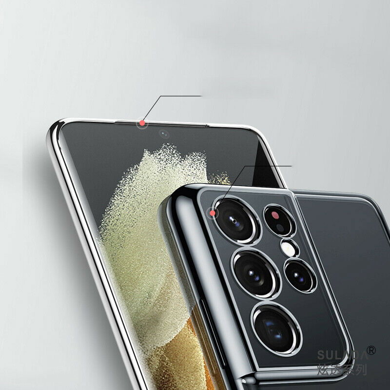 Soft Clear Plating Back Case For Samsung Galaxy series - carolay.co