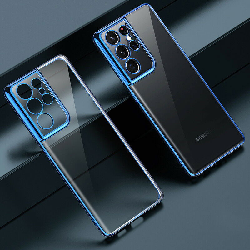 Soft Clear Plating Back Case For Samsung Galaxy series - carolay.co
