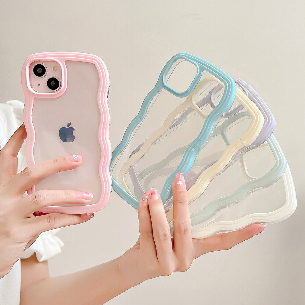 Stylish Wave-Edge iPhone 16 Case - carolay.co