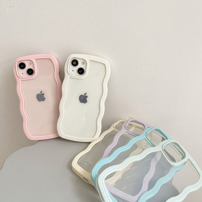 Stylish Wave-Edge iPhone 16 Case - carolay.co