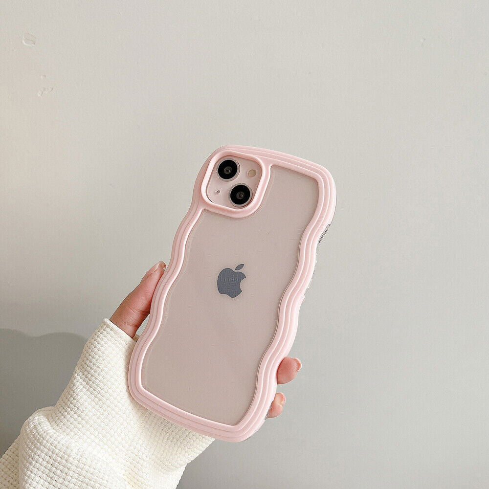 Stylish Wave-Edge iPhone 16 Case - carolay.co