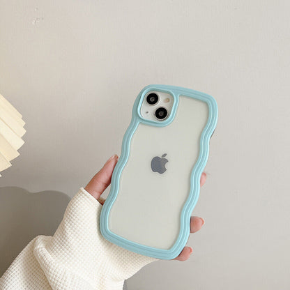 Stylish Wave-Edge iPhone 16 Case - carolay.co