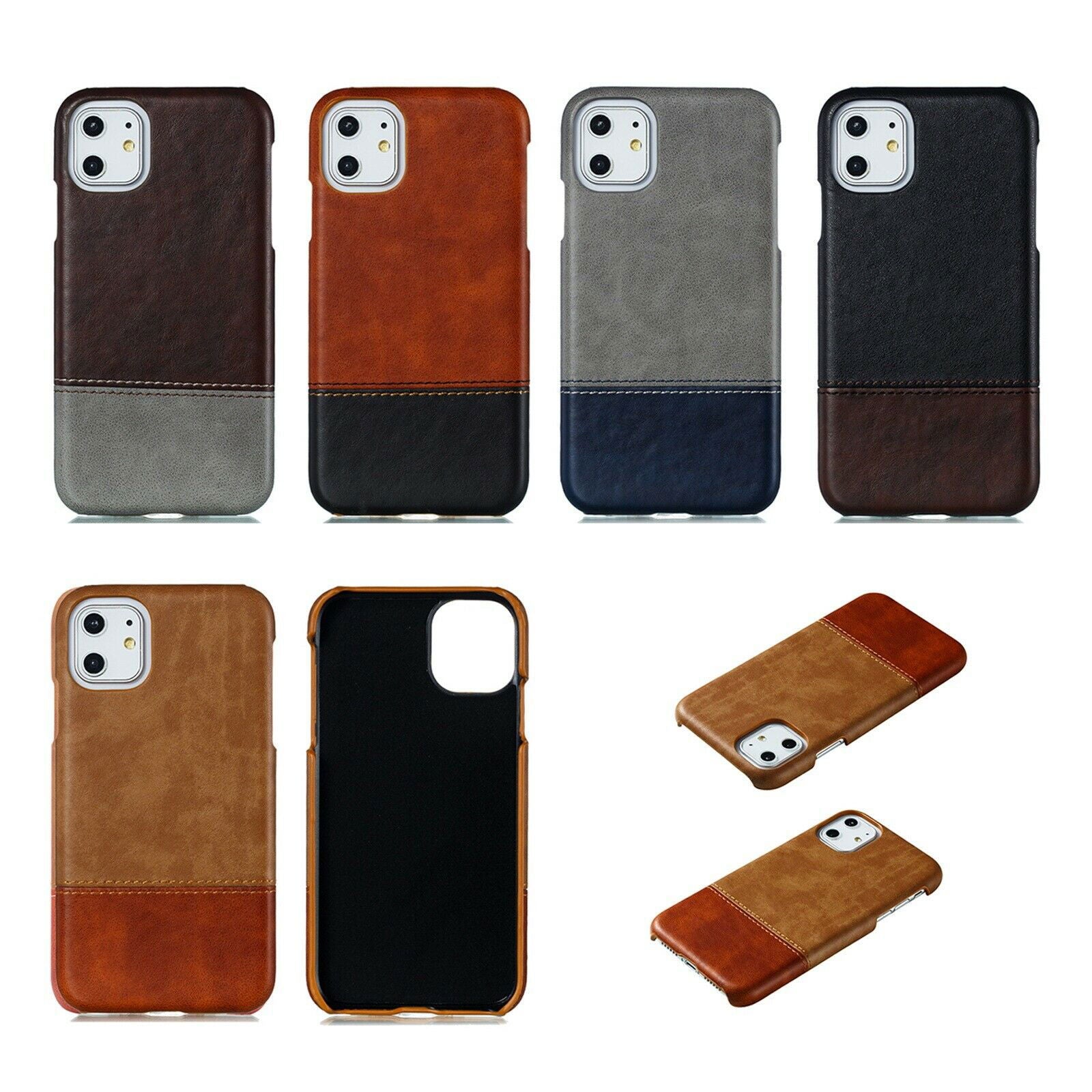 Ultra Slim Leather Case Shockproof For iPhone - carolay.co