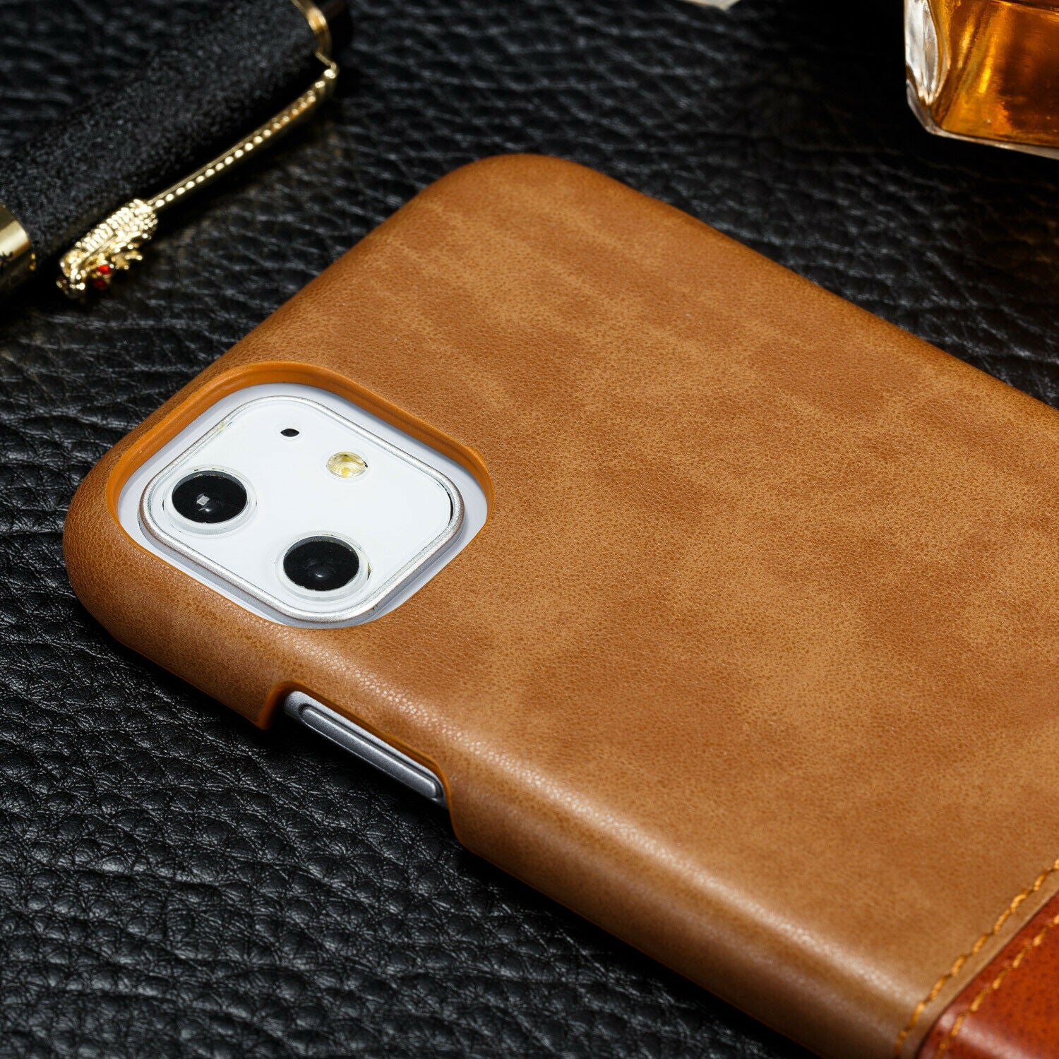 Ultra Slim Leather Case Shockproof For iPhone - carolay.co