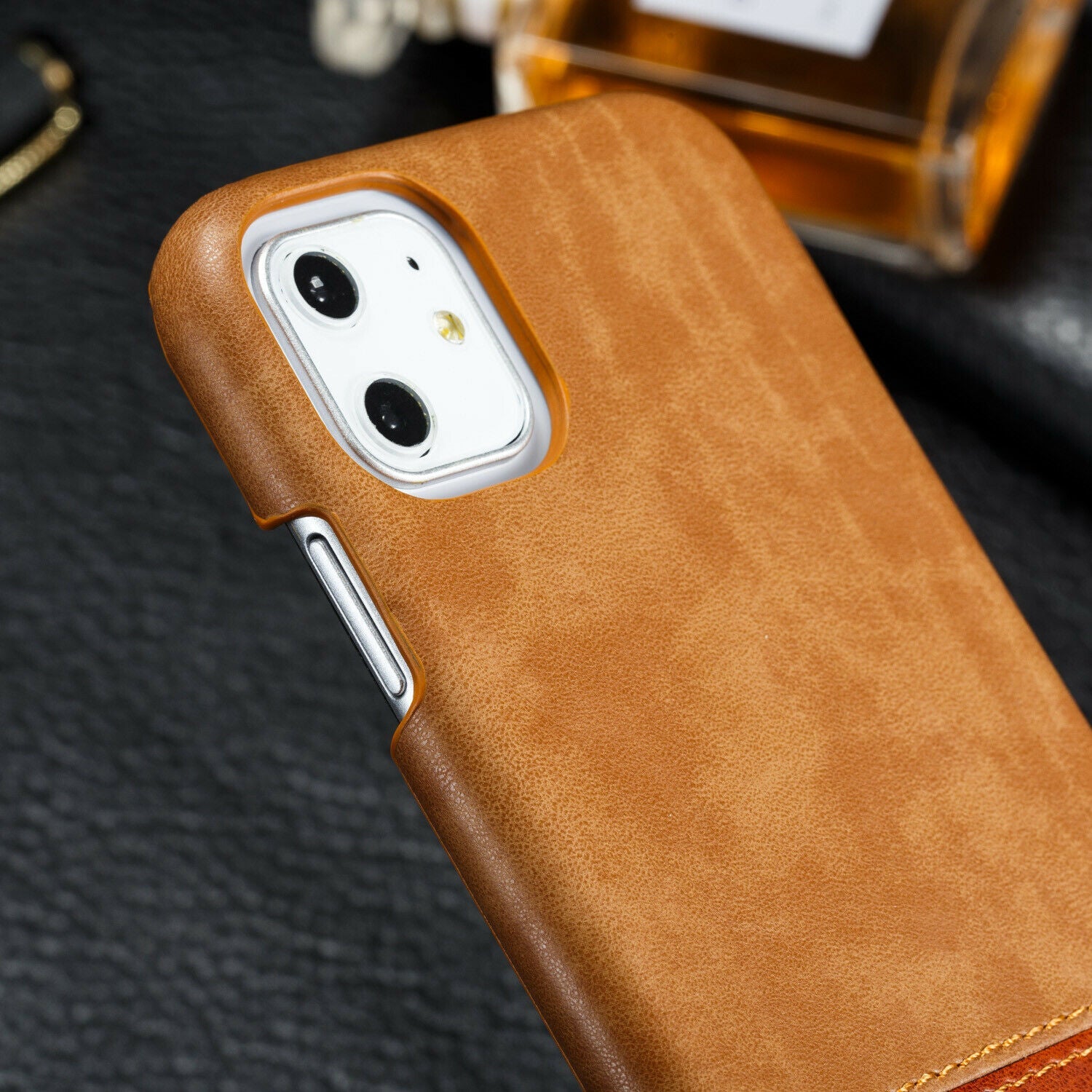 Ultra Slim Leather Case Shockproof For iPhone - carolay.co