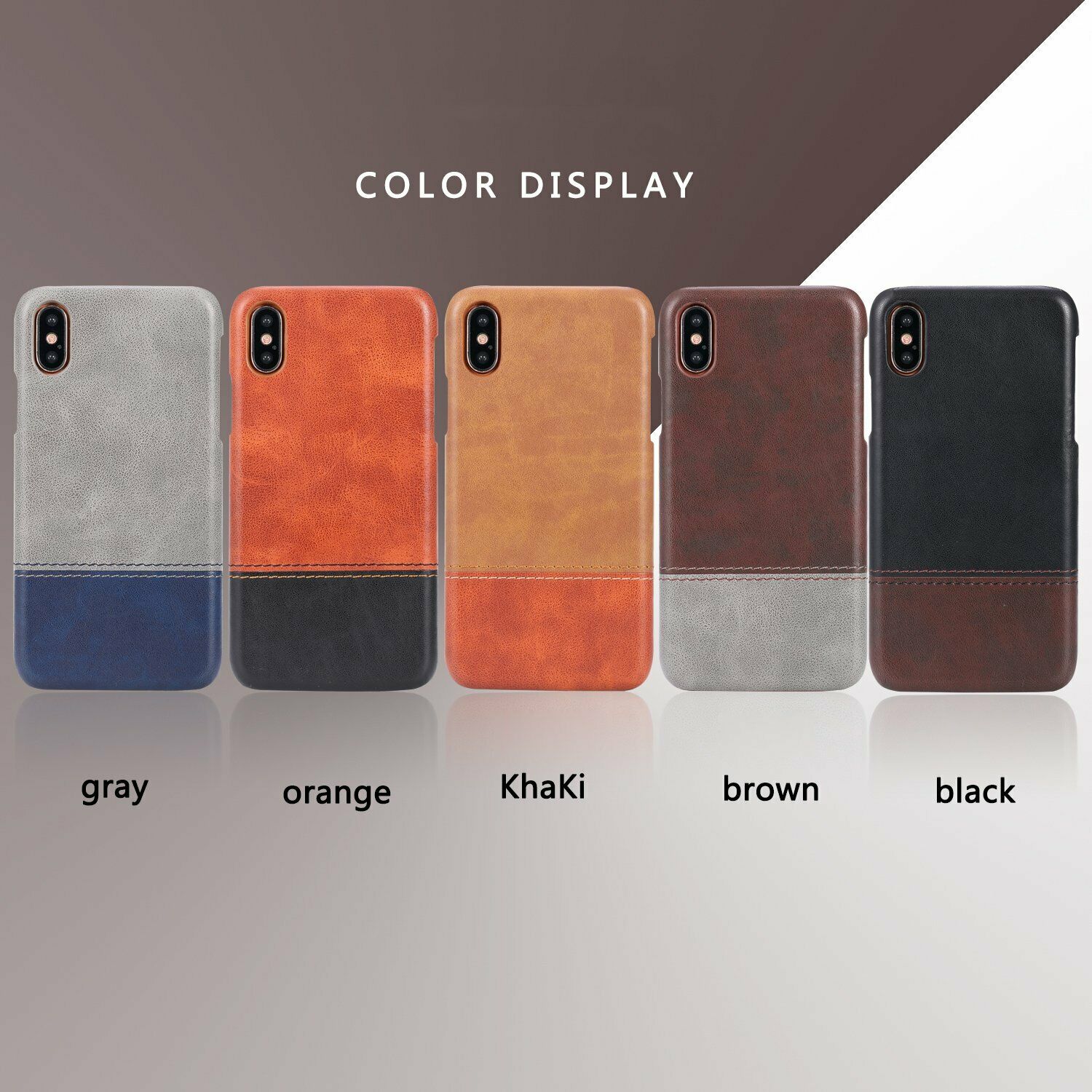 Ultra Slim Leather Case Shockproof For iPhone - carolay.co