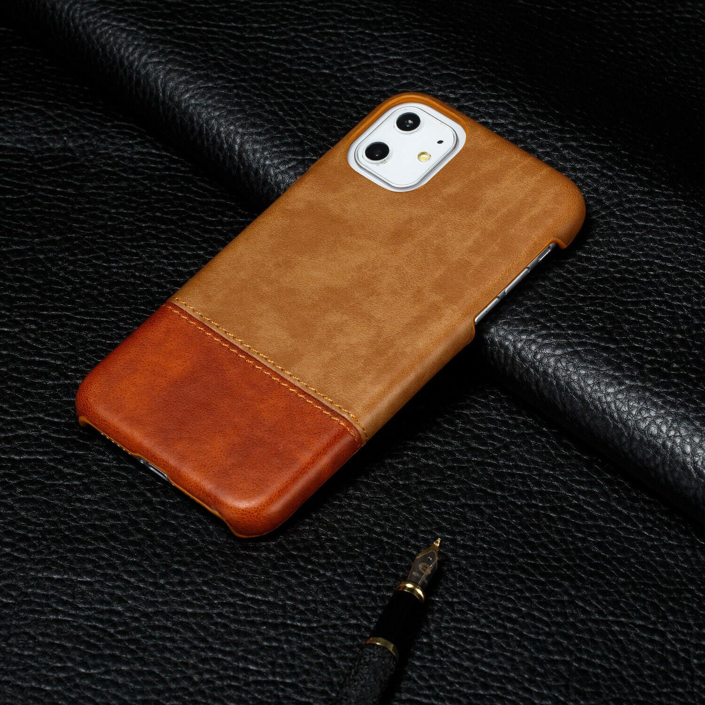 Ultra Slim Leather Case Shockproof For iPhone - carolay.co