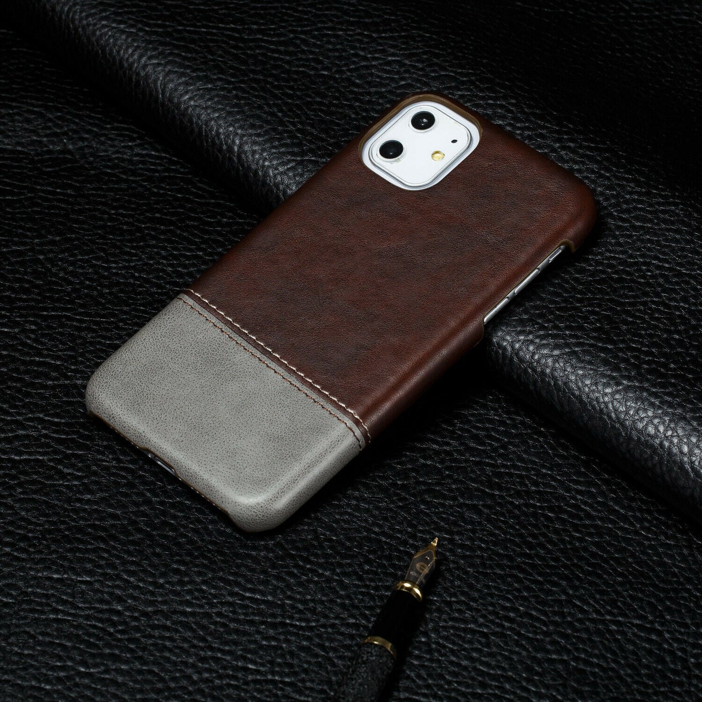 Ultra Slim Leather Case Shockproof For iPhone - carolay.co