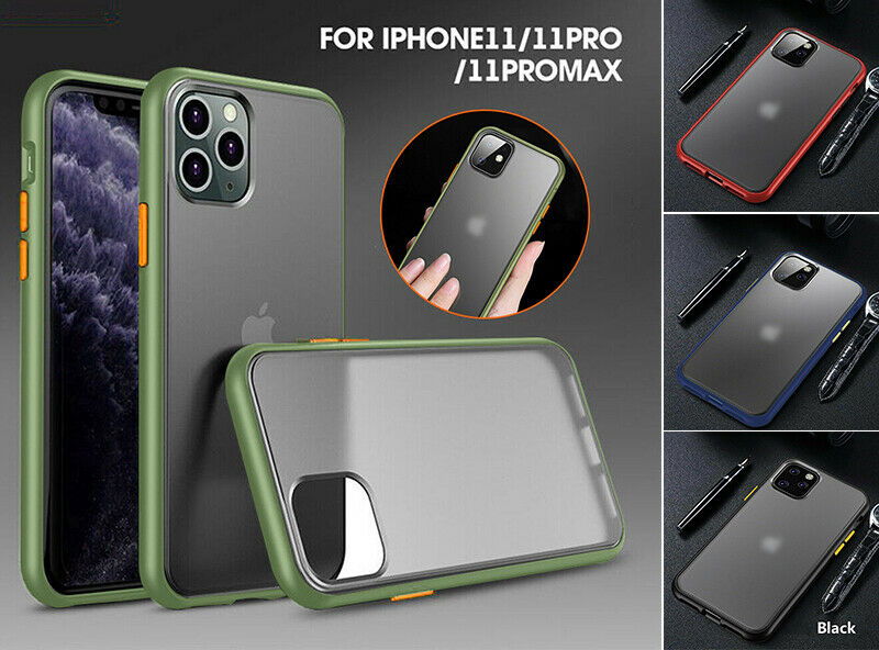 Ultra Thin Shockproof Bumper Hybrid Slim Case For iPhone 11Pro Max XR - carolay.co