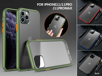 Ultra Thin Shockproof Bumper Hybrid Slim Case For iPhone 11Pro Max XR - carolay.co