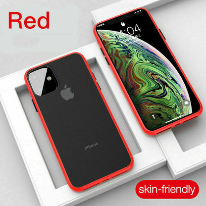 Ultra Thin Shockproof Bumper Hybrid Slim Case For iPhone 11Pro Max XR - carolay.co
