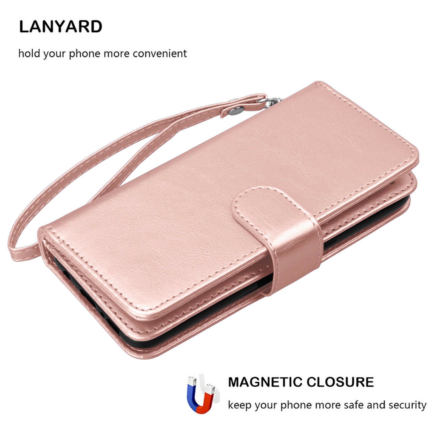 Wallet Case Flip Leather Card Stand Cover For iPhone - carolay.co