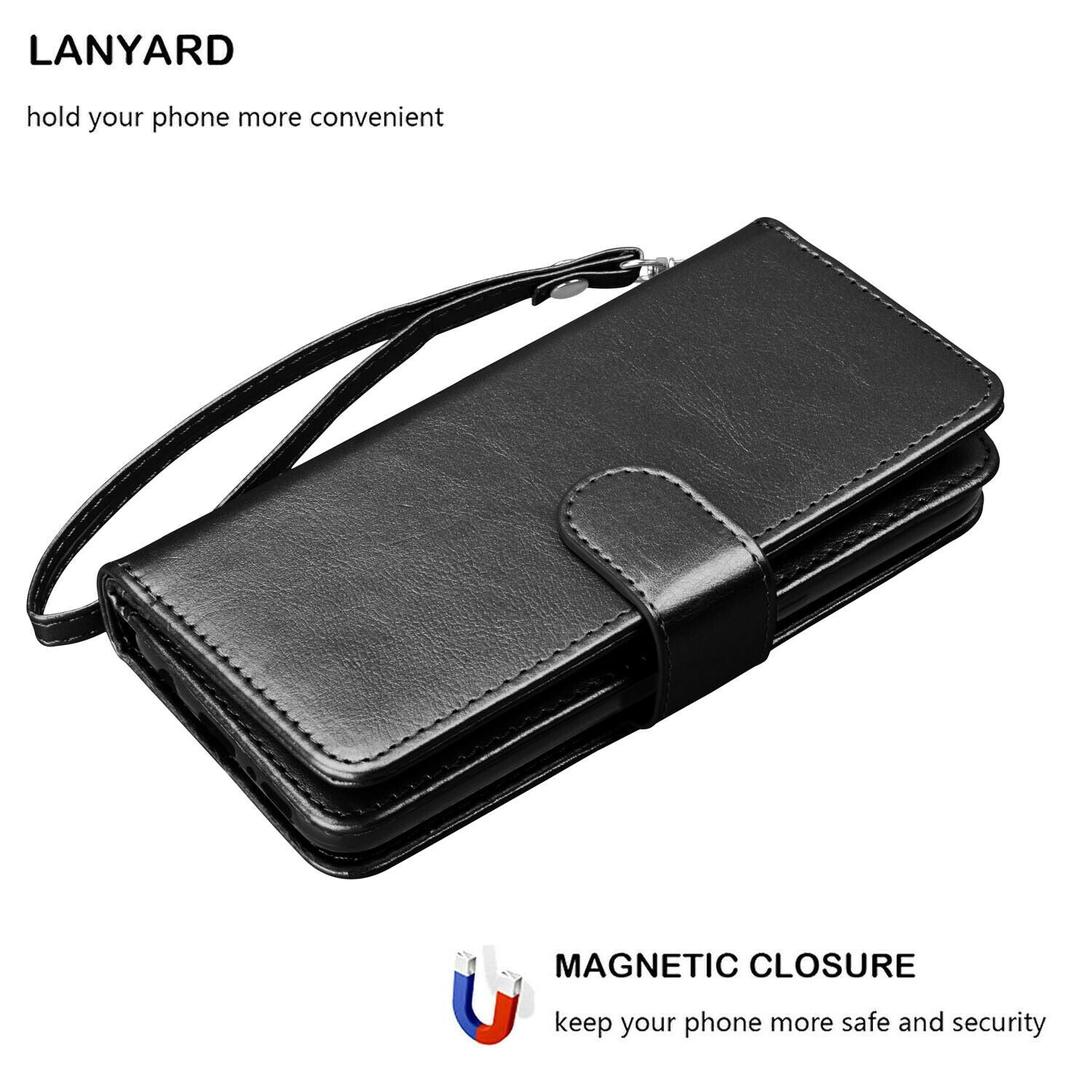 Wallet Case Flip Leather Card Stand Cover For iPhone - carolay.co