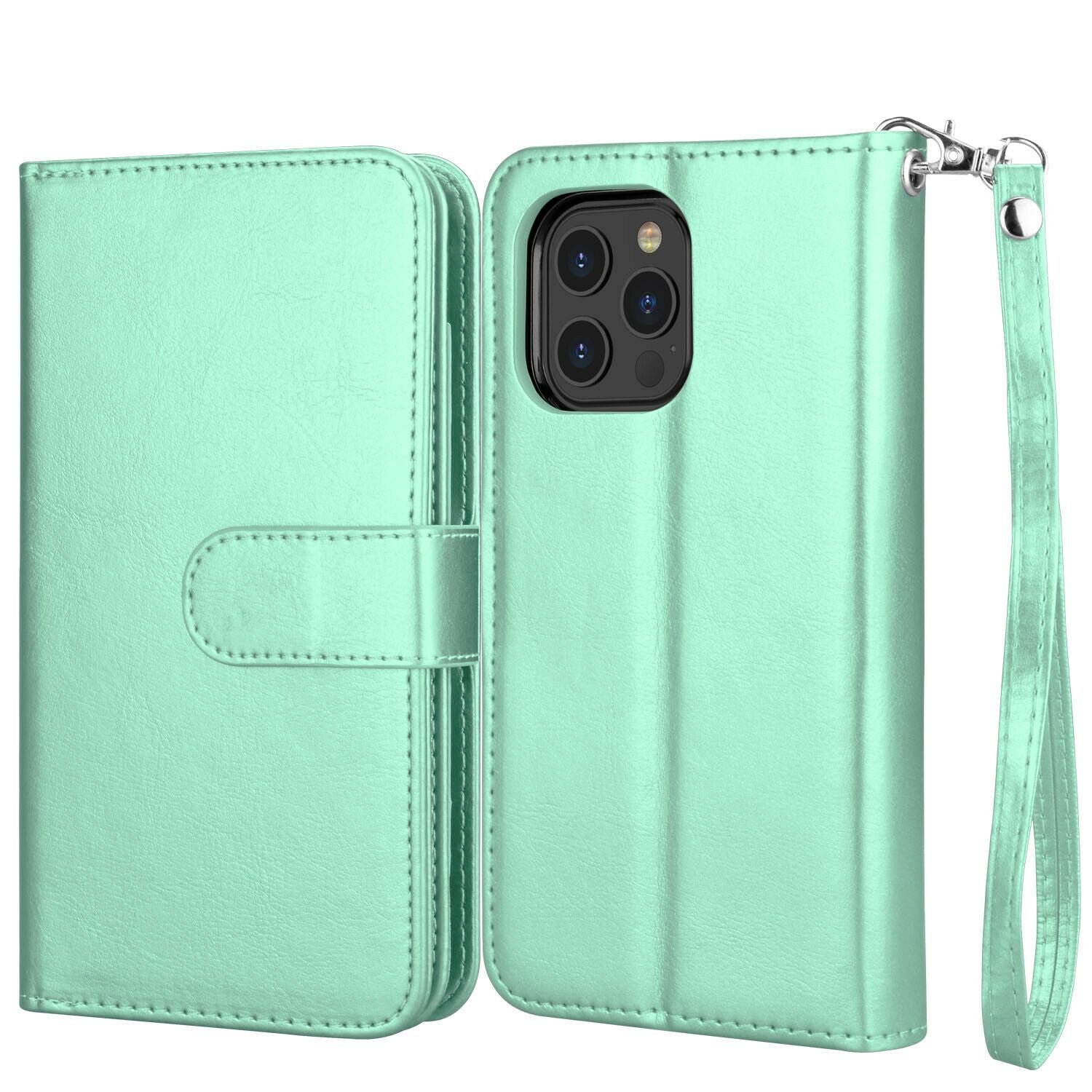 Wallet Case Flip Leather Card Stand Cover For iPhone - carolay.co
